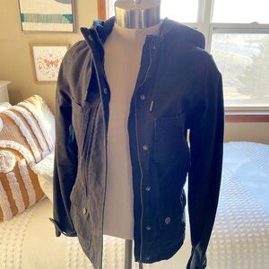 Prince & Fox Black Utility Jacket • Size XS